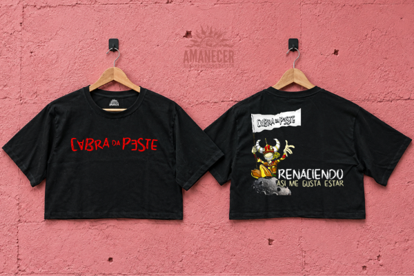 Producto - Crop top - Baby Tee - Musculosa de dama Cabra Da Peste