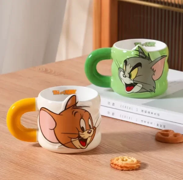 Producto - TAZA CERAMICA GATO Y RATONN