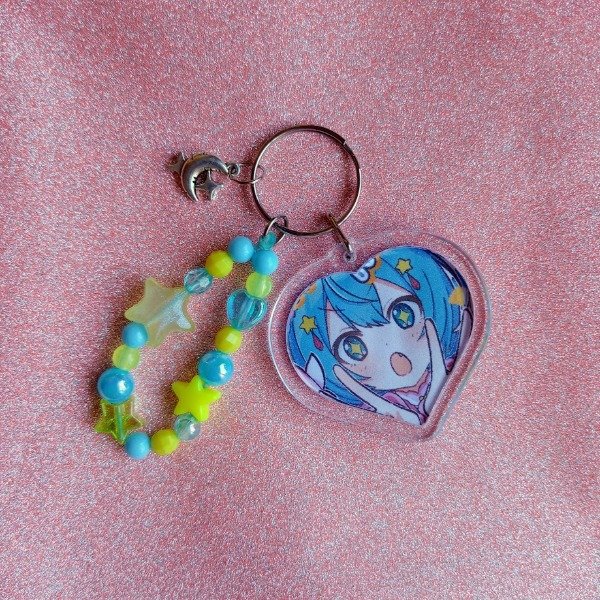 Producto - PERSONALIZADO - Llavero Corazón + Deco