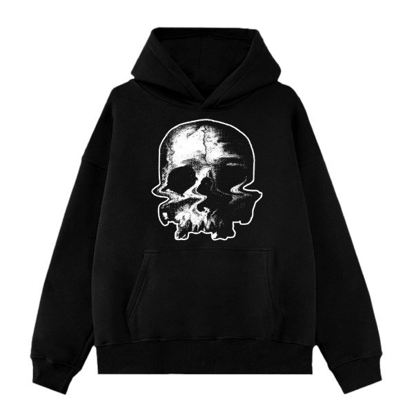 Producto - Buzo Oversize "Cráneo Glitch"