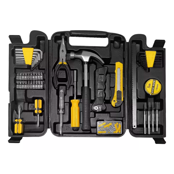 Producto - Set De Herramientas Caja 140 Piezas Maletin Kit Completo 129