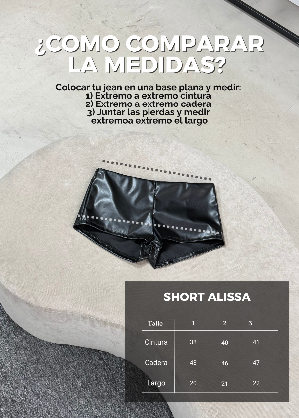 Producto - Short Alissa - 2