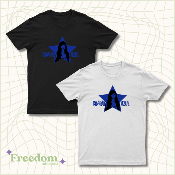 Remera cuarto azul - estrella