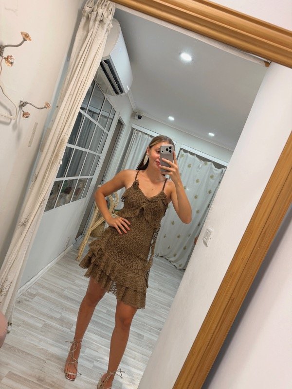 Producto - Vestido Savage corto choco