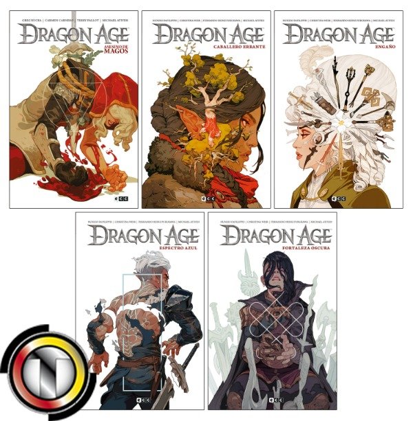 Producto - Dragon Age - Pack vol 1 a 5 (Completo) ECC