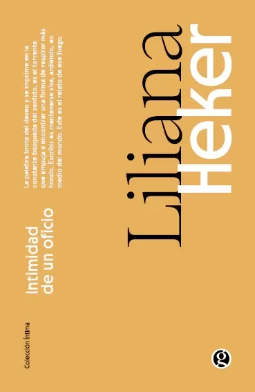 Producto - Intimidad de un oficio - Liliana Heker