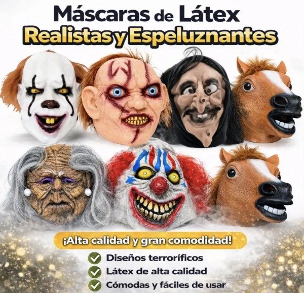 Producto - Mascara Latex De Terror Chucky - 2