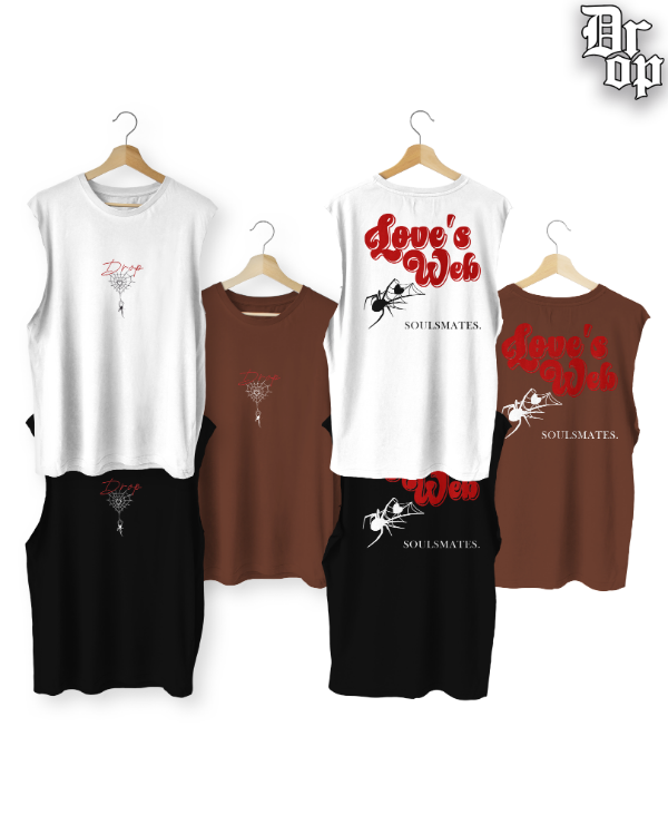 Producto - Musculosa Oversize Love's Web