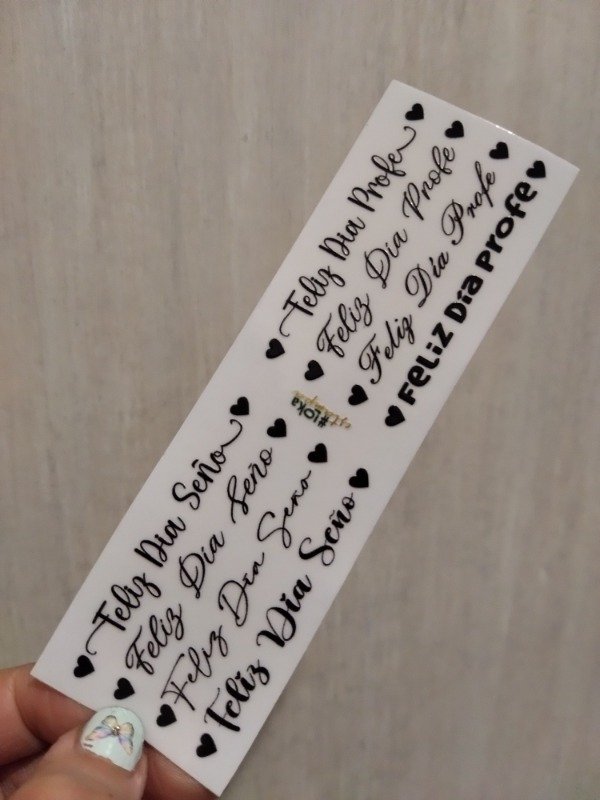 Producto - UV Tiritas 4x14cm Día del Maestro #3