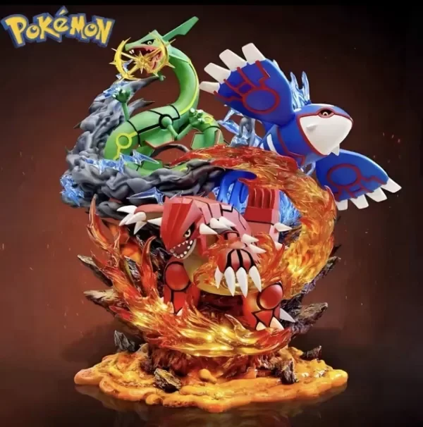 Producto - Diorama Pokemones legendarios - Pokemon 36cm