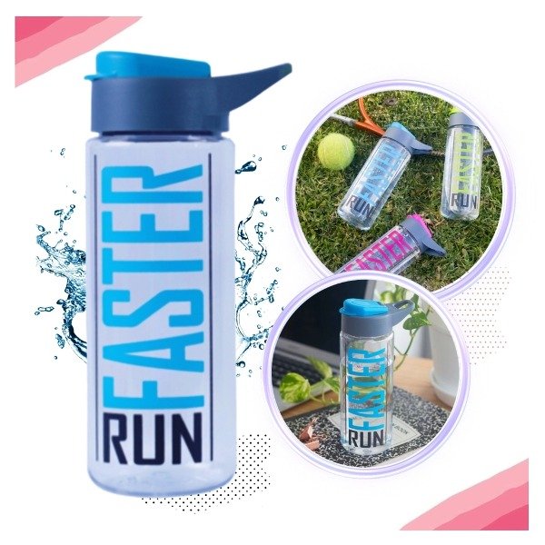 Producto - Botella FASTER deportiva de Plástico 500ml