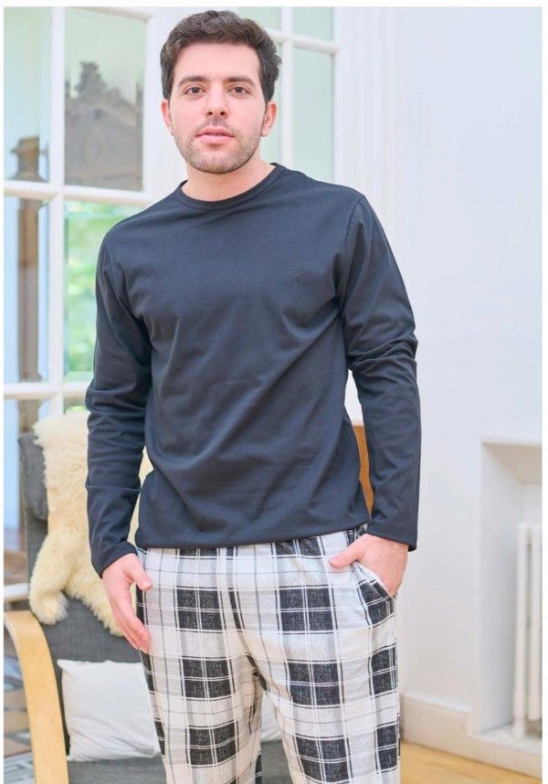 Producto - PIJAMA HOMBRE ALGODÓN - EMMY 801