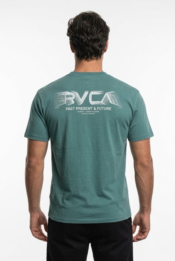 Producto - REMERA M/CORTA RVCA VORTEX VERDE - 1