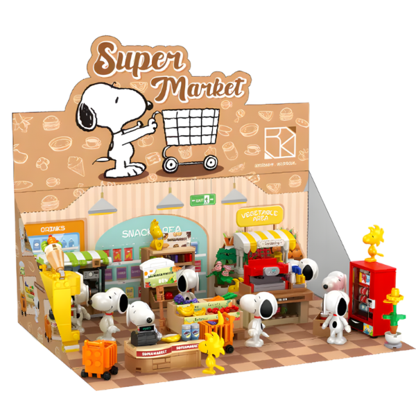 Producto - Bloques de Construcción Snoopy Super Market
