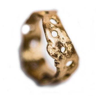 Producto - Anillo Agujeritos/Bronce