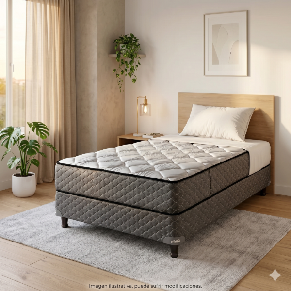 Producto - Sommier y Colchón Piero Nova 190x80 - 0