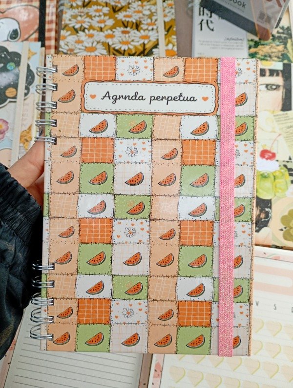 Producto - Agenda perpetua sandía - 0