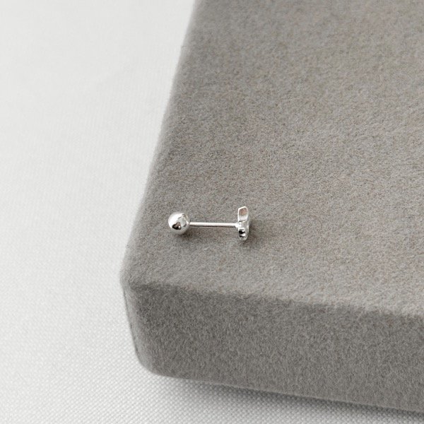 Producto - Piercing mariposa a rosca (plata)
