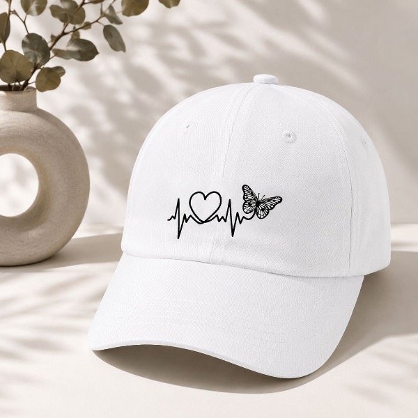 Producto - GORRA HEART - BLANCO
