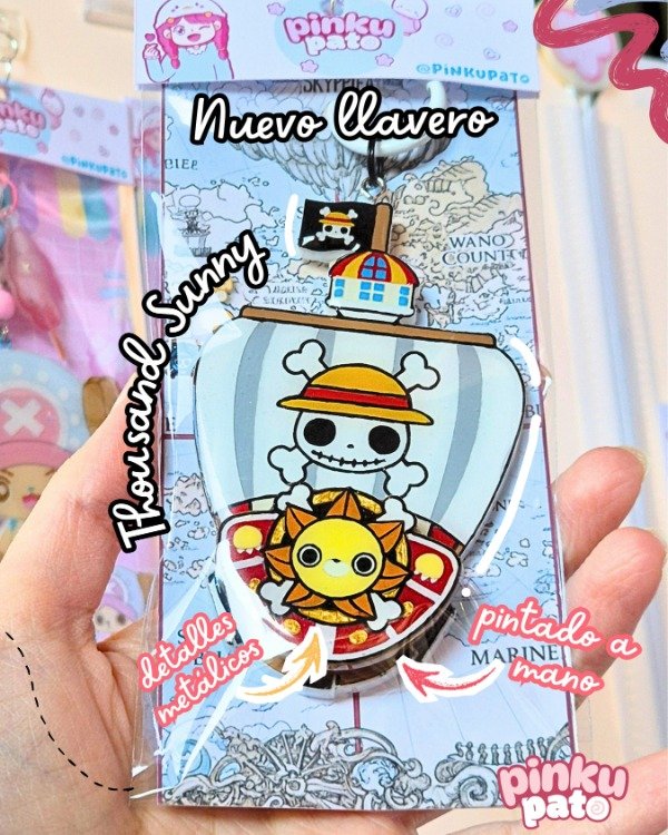 Producto - Llavero Thousand Sunny One Piece