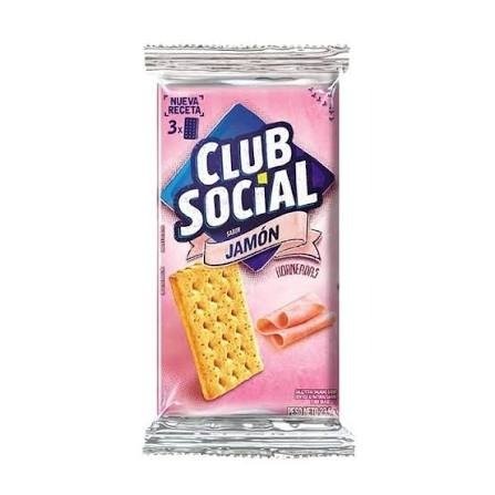 Producto - Galletitas Club Social Jamon