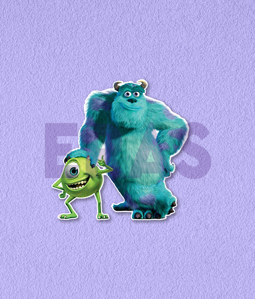 Producto - STICKERS UV - MONSTER INC - SULLEY Y MIKE