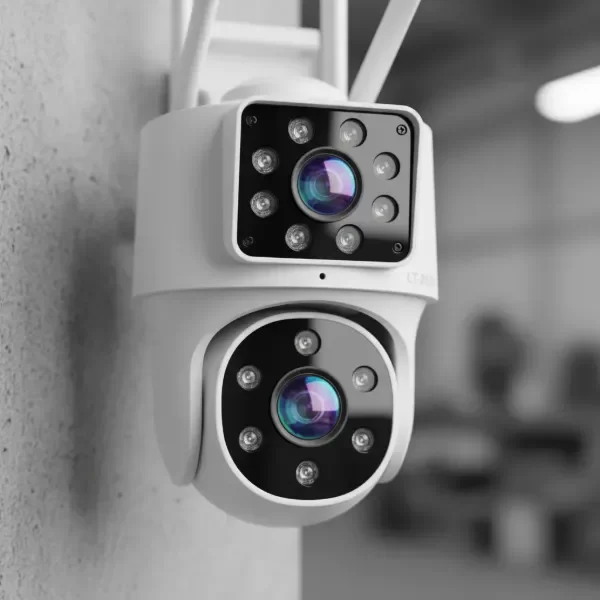 Producto - Cámara Seguridad Lambo Tech Lt-2533 Wifi Doble Lente Ptz Fhd IP66 - 0