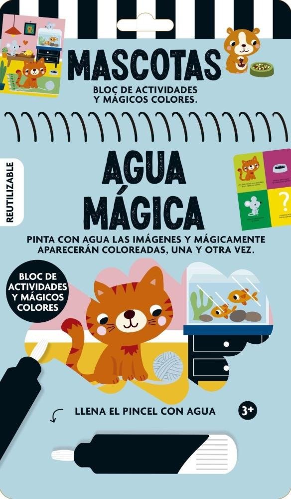 Producto - AGUA MAGICA - BLOC DE ACTIVIDADES Y MAGICOS COLORES - TD