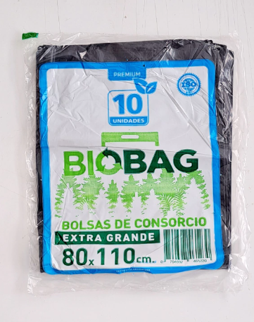Producto - BIO BAG BOLSA RESIDUO 80 X 110 X 10 UN.