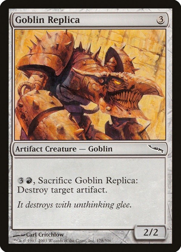 Producto - Goblin Replica  Mirrodin