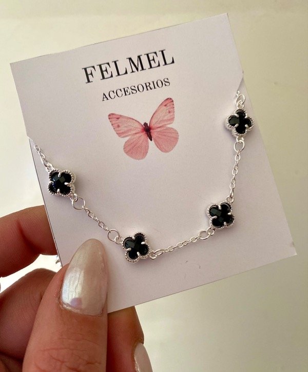 Producto - Pulsera van cleff negra