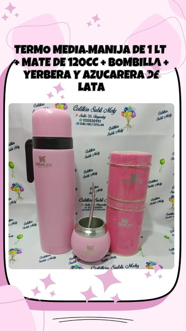 Producto - SUPER SET ROSA