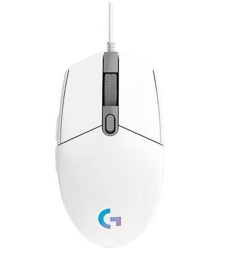 Producto - Mouse c/Cable LOGITECH G203 Blanco