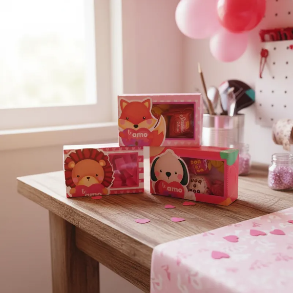 Producto - 11 Bomboneras San Valentín Animalitos Medianas