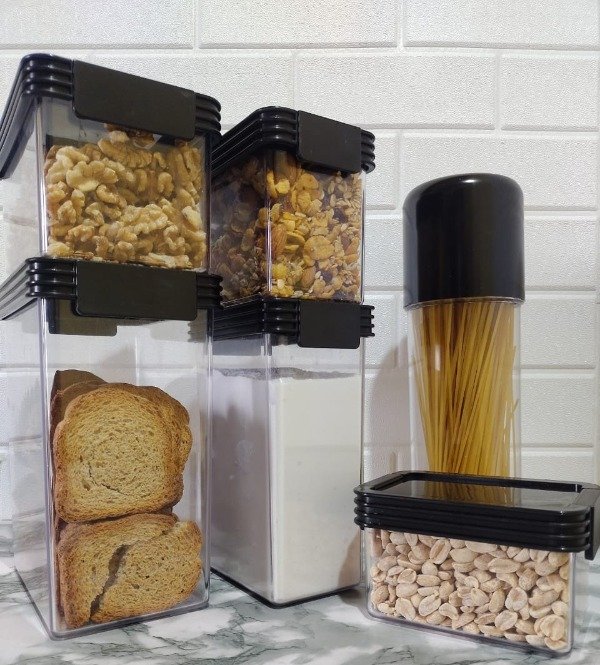 Contenedores Herméticos Para Almacenar Alimentos - Mercado Libre
