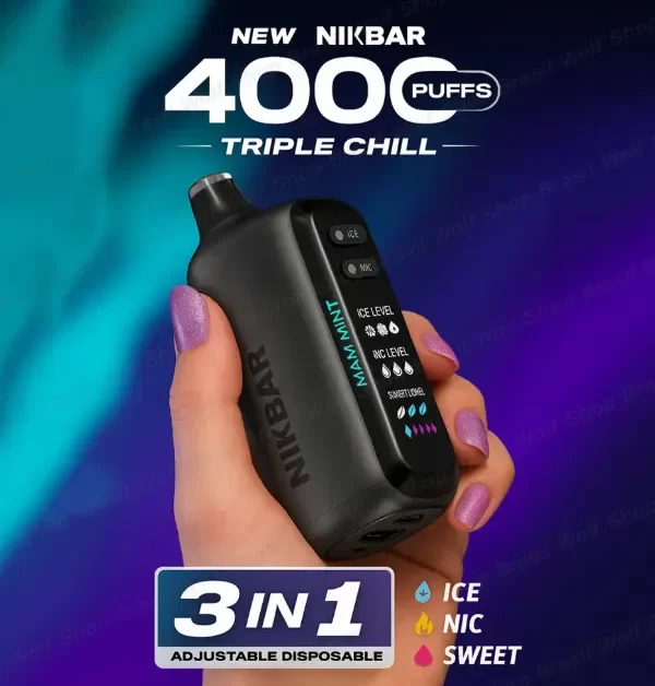 Producto - NIKBAR ICE BABY 40K (BLUEBERRY)