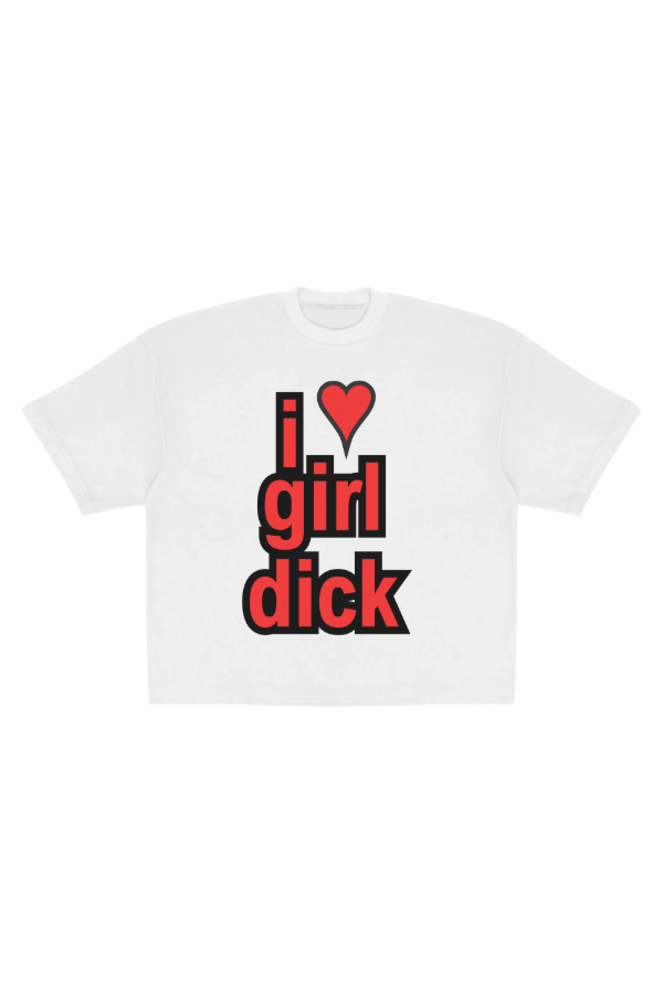 Producto - REMERA I LOVE GIRL DICK