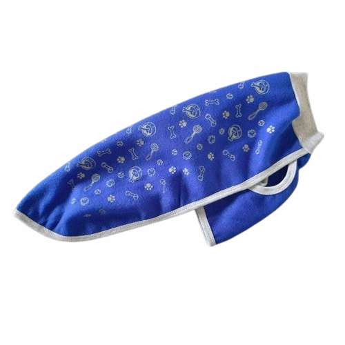 Producto - Abrigo de polar estampado. Talle 7