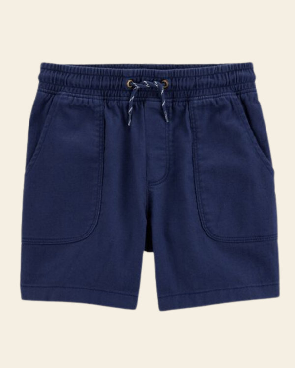 Producto - Short Twill  Carters Niño Color Navy