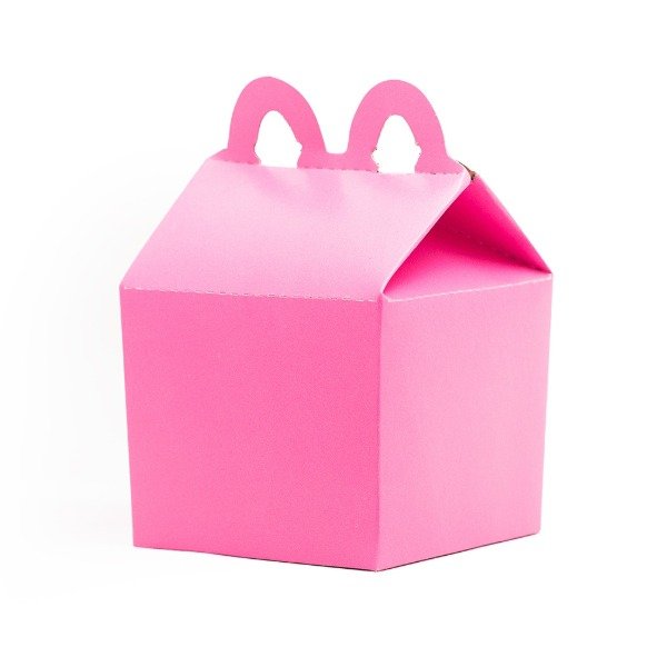 Producto - Cajita feliz lisas x5un color rosa