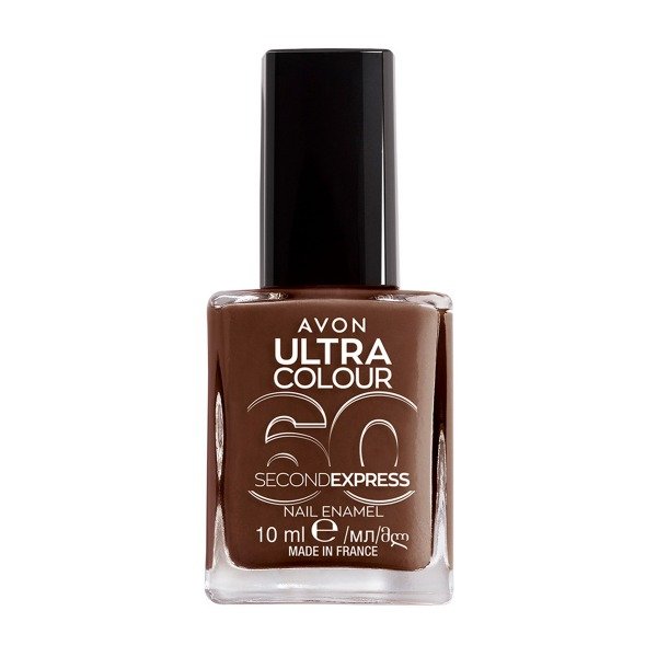 Producto - Esmalte para Uñas - Naughty Brownie Avon Ultra Color (ULTRA SECADO EXPRESS 60s)