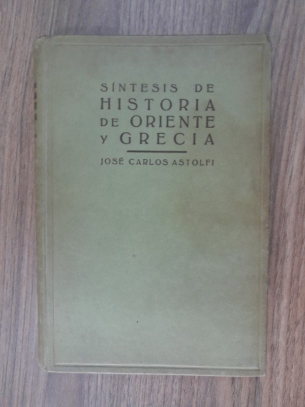 Producto - Astolfi, José Carlos: "Síntesis de Historia de Oriente y Grecia"