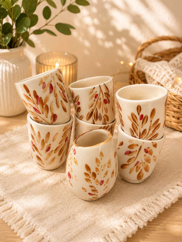Producto - Combo vajilla cerámica premium otoño (Precio Final)