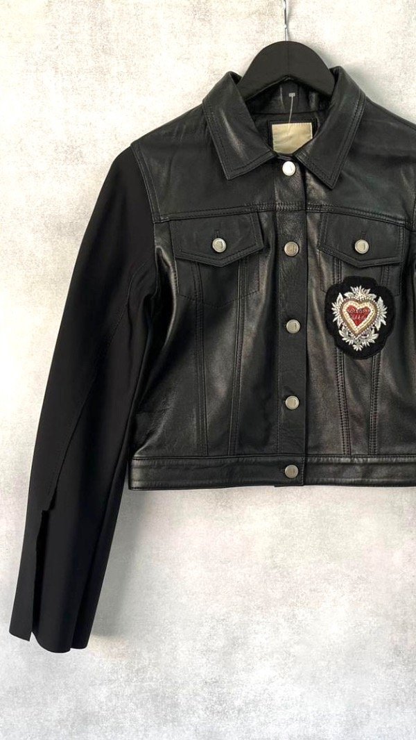 Producto - Campera cuero ovino Jazmin Chebar T2