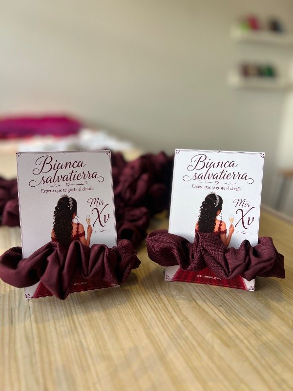 Producto - Tarjeta personalizada para Quinceañera x10 - 5