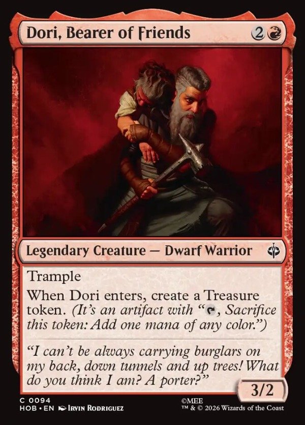 Producto - Dori, Bearer of Friends #94  The Hobbit