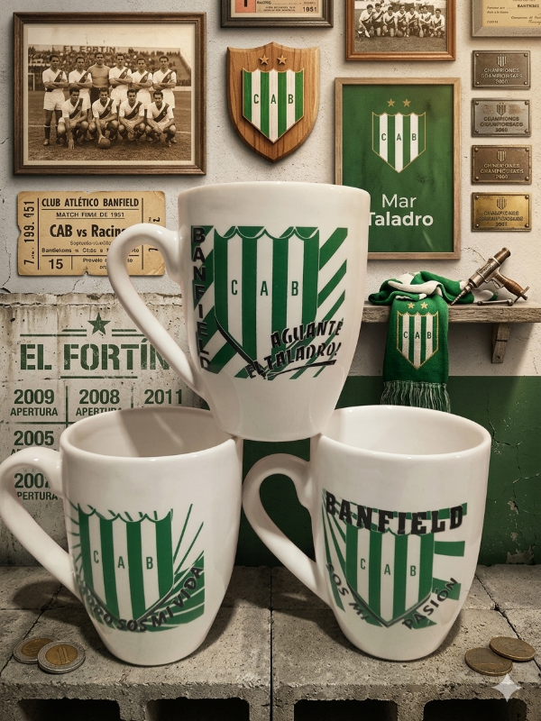 Producto - TAZAS BOMBE BANFIELD