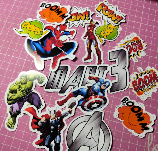 Producto - Toppers Personalizados (Plancha A4) - 18