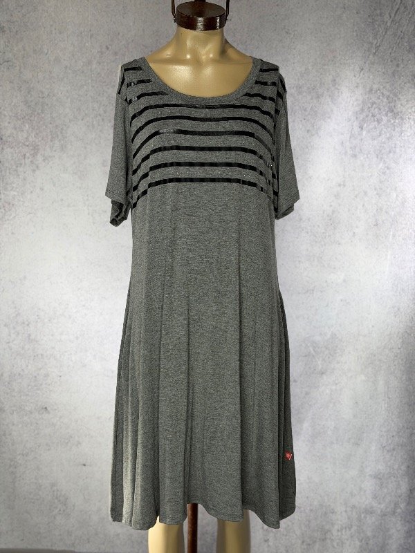 Producto - VESTIDO TRIXY GRIS 6 AL 9 MODAL