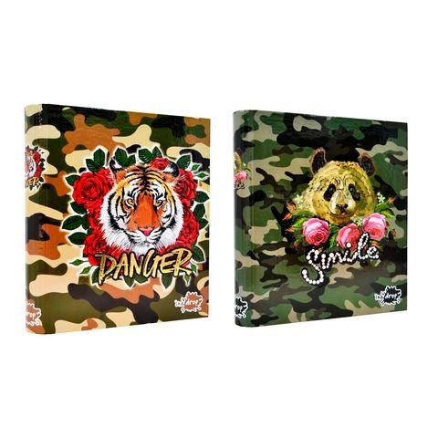 Producto - CARPETA A4 2X40 CAMUFLADO X1 SURTIDO INKDROP